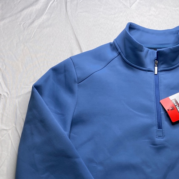Kirkland Signature Blue Quarter Zip Pullovers - Picture 5 of 15